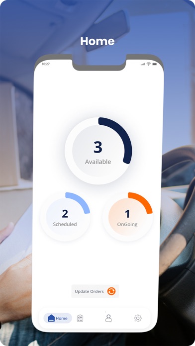 it's here: Driver App Screenshot