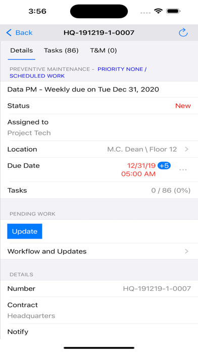 InfraLink Mobile Screenshot