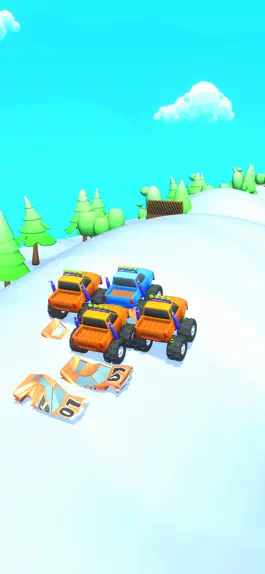 Game screenshot Flying Monster Trucks! apk