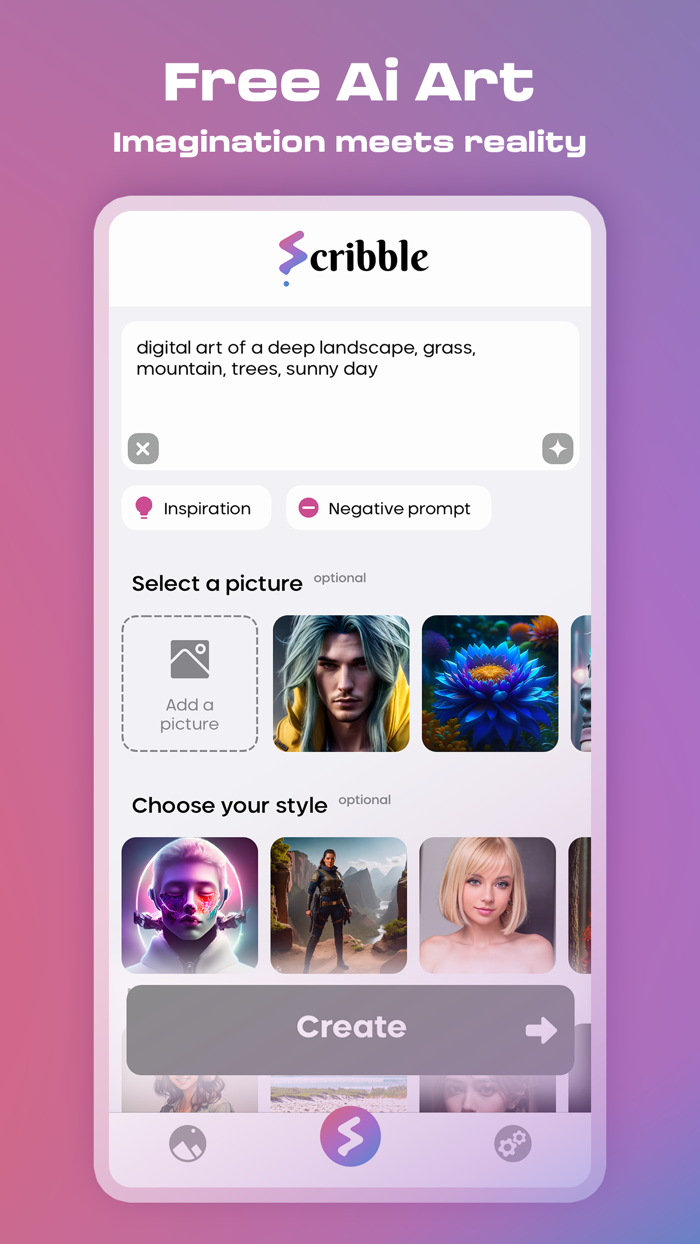 Scribble - AI Image Generation