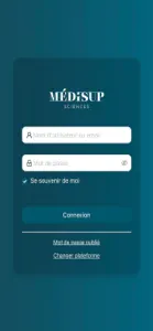 Médisup Connect screenshot #1 for iPhone