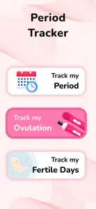 Period Tracker and Calendar screenshot #1 for iPhone