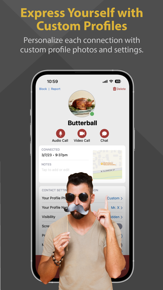 #6. Pointchat: Private Calls/Chat (iOS) 由: Yellcast Inc