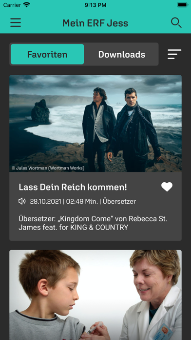 ERF Jess: Radio und TV Screenshot