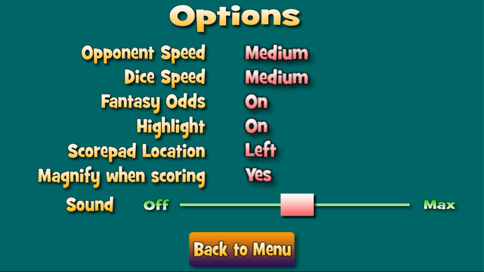 #4. Original Yatzy (iOS) 由: Scott Slocum