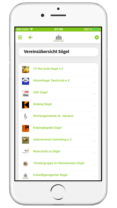 Soegel App Screenshot