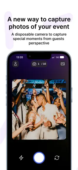 Game screenshot Lense: Disposable Event Camera mod apk