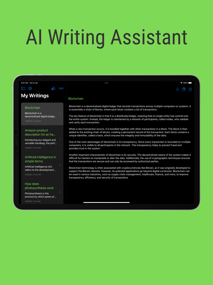 Easy Write - Writing Assistant