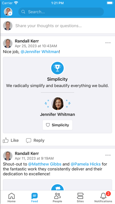 Screenshot 2 of BrickyardHC Connect App