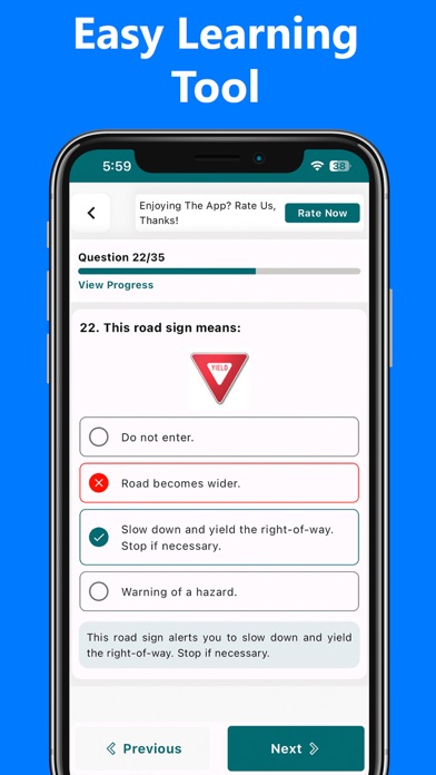 Drivers Permit Test : DMV 2024 Screenshot
