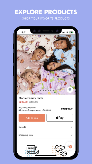 The Oodie UK Screenshot