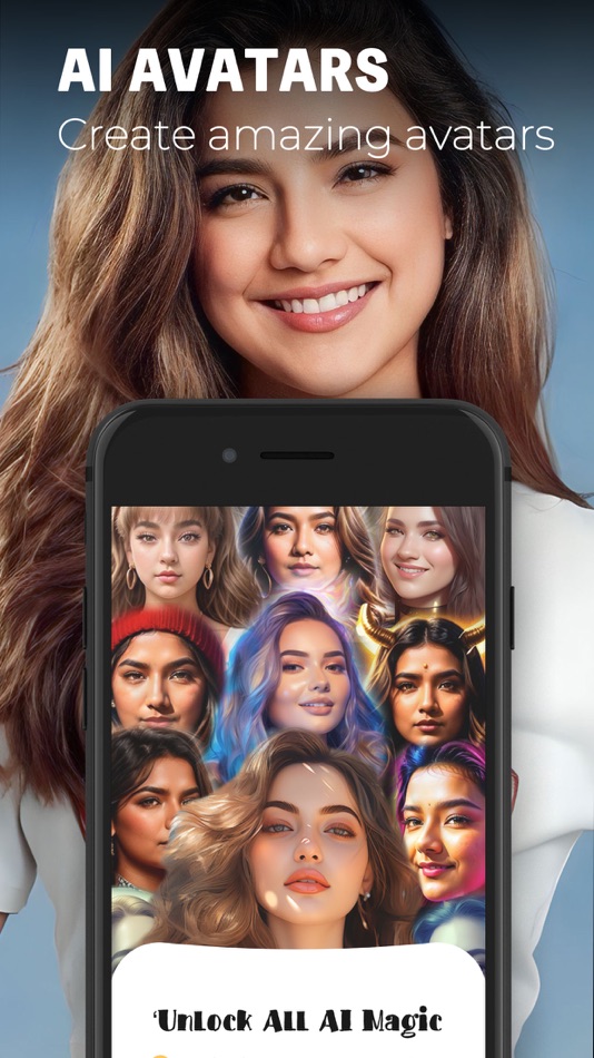 #6. AI Inspire -AI Portraits Maker (iOS) 由: Flame AI Art Creatives