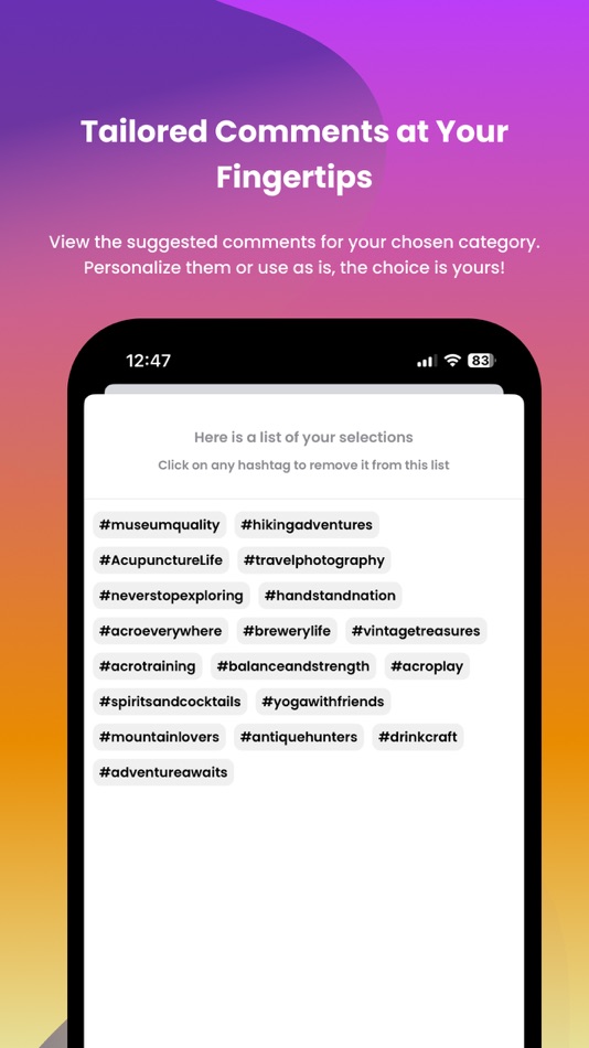 #8. Hashtag AI:#Gen & Comment Tool (iOS) 由: Jamshid Ranjbaran Ghaleh