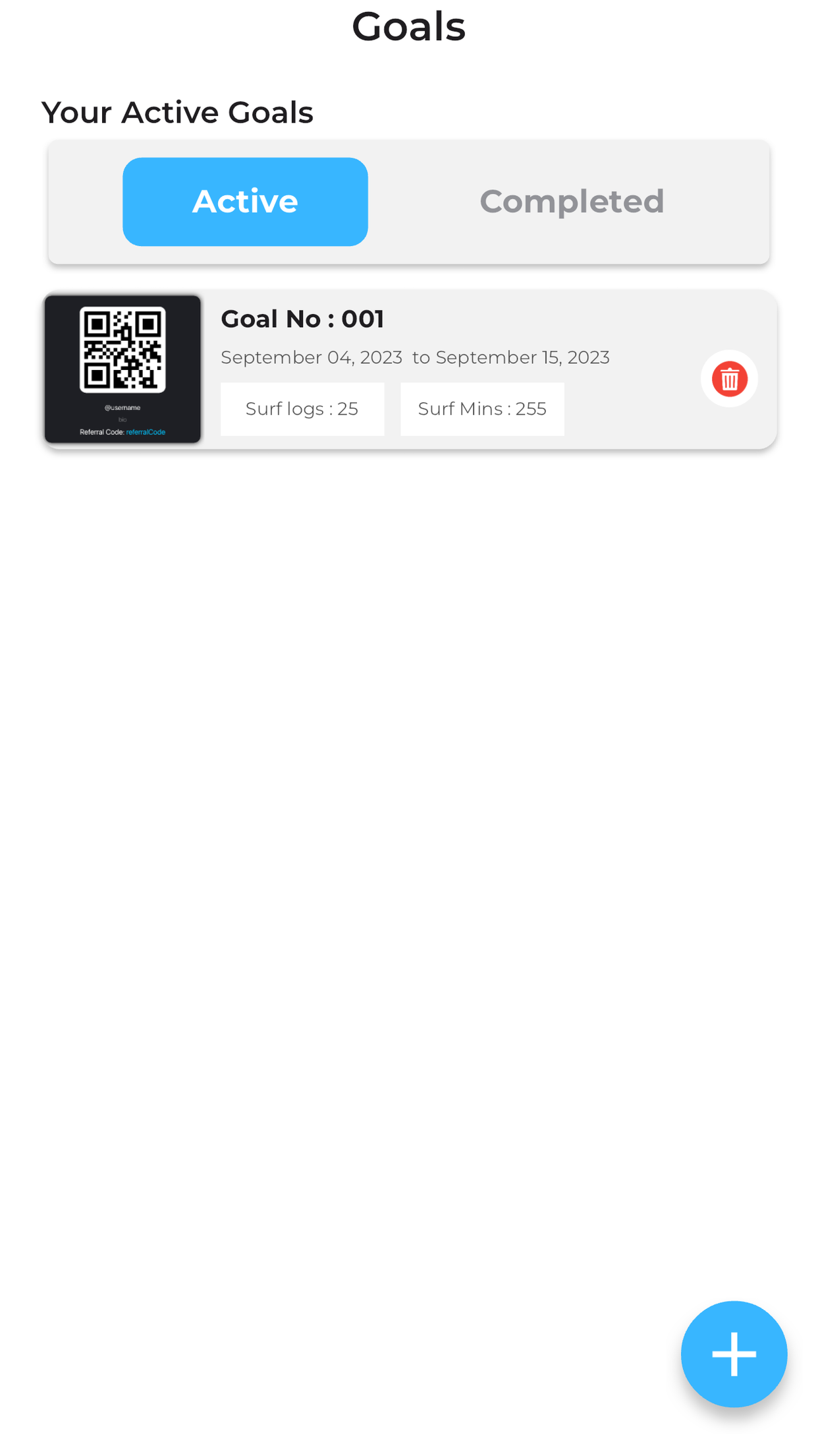 Surf Log App