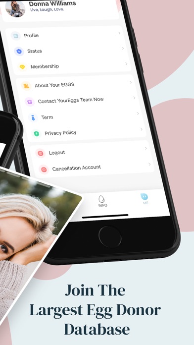 YourEggs Egg Donor Services Screenshot