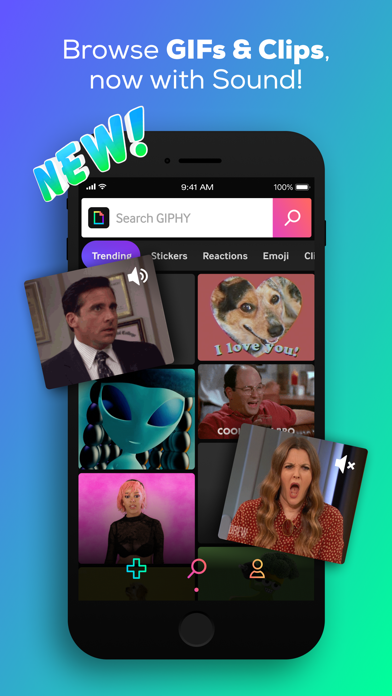 Screenshot #1 pour GIPHY: The GIF Search Engine