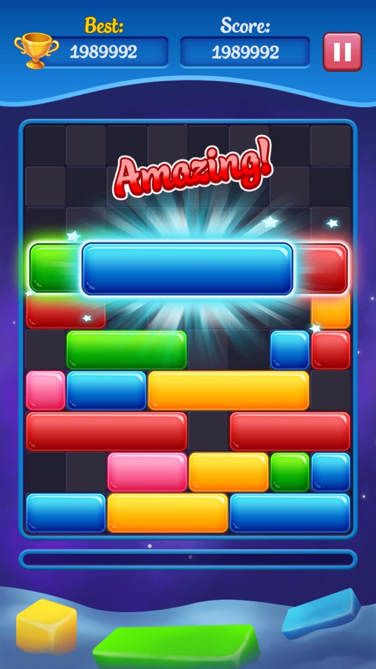 #3. Jewel Drop Down Block Puzzle (iOS) 由: Ha Do