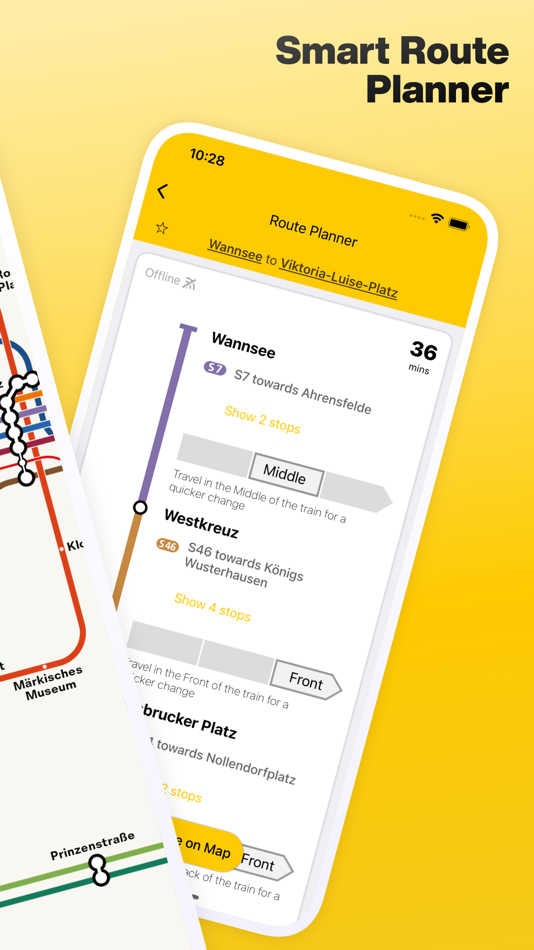 #2. Berlin Subway: S & U-Bahn map (iOS) Podle: Mapway Limited