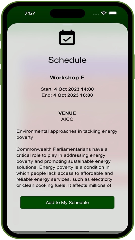 #4. PoG Events (iOS) Podle: Parliament of Ghana