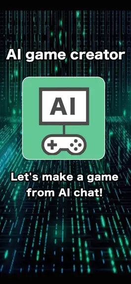 Game screenshot AI game creator mod apk