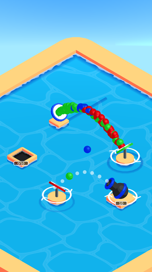 #3. Bouncy Cannon 3D (iOS) 由: Optics Trainer LLC