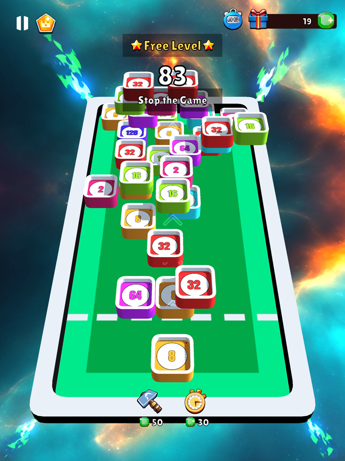 Grand Cube 2048 Merge Game