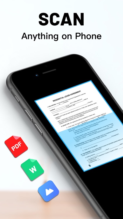 PDF & Docs Scanner App - iScan screenshot-0