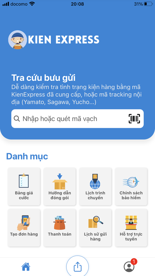#1. KienExpress (iOS) 由: S2DIO, LLC.