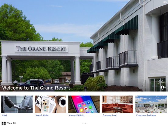 The Grand Resort iPad screenshot 1 - Travel app