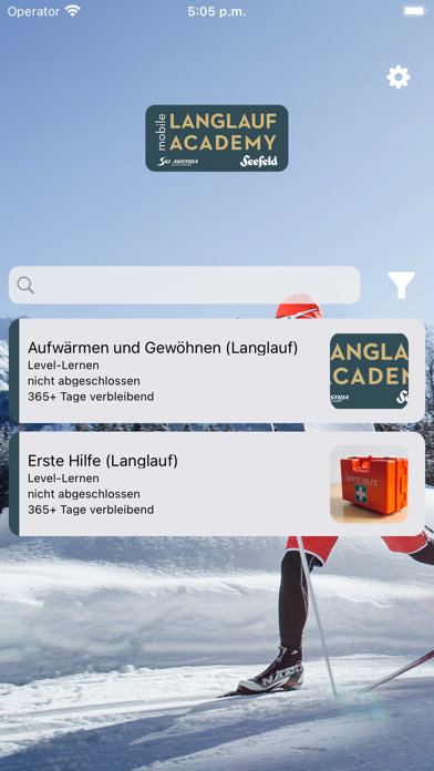 Langlauf Academy Seefeld Screenshot