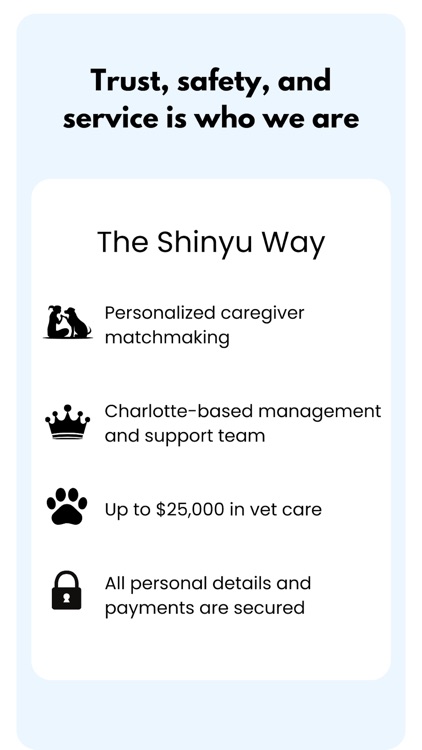 Shinyu: Pet Sitters & Walkers