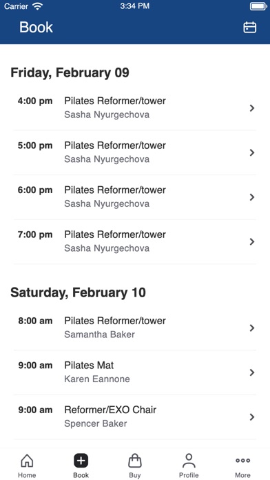 Spencer Pilates Arts Screenshot 2 - AppWisp.com Spencer Pilates Arts Screenshot 2 - AppWisp.com