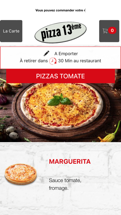 Allo Pizza Express Screenshot