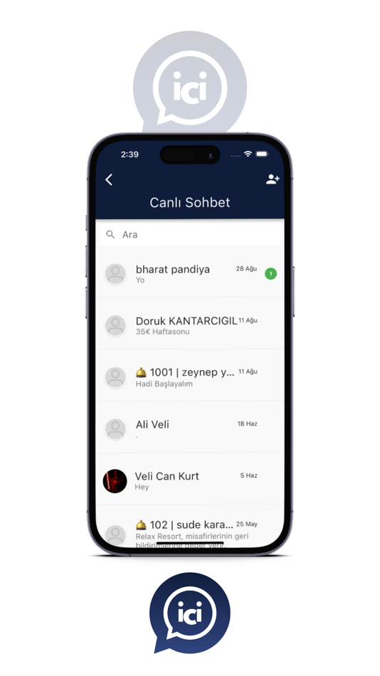#2. Ici Guest Manager (iOS) Podle: B1 YONETIM SISTEMLERI YAZILIM VE DANISMANLIK Limited Sirketi