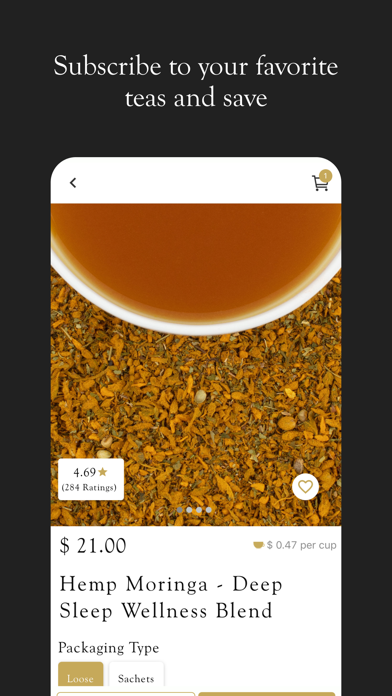 Harney & Sons Screenshot