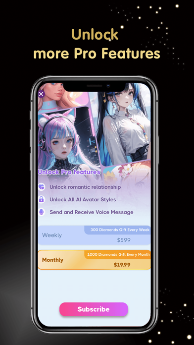 AI Girlfriend: Anime Chatbot Screenshot