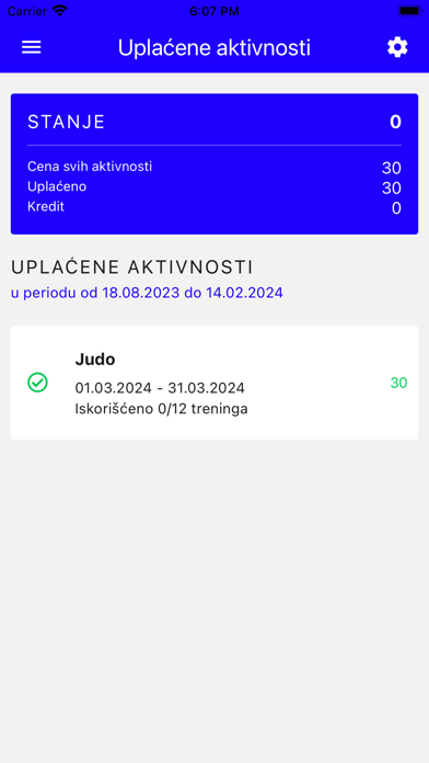 Džudo klub Fighter Screenshot