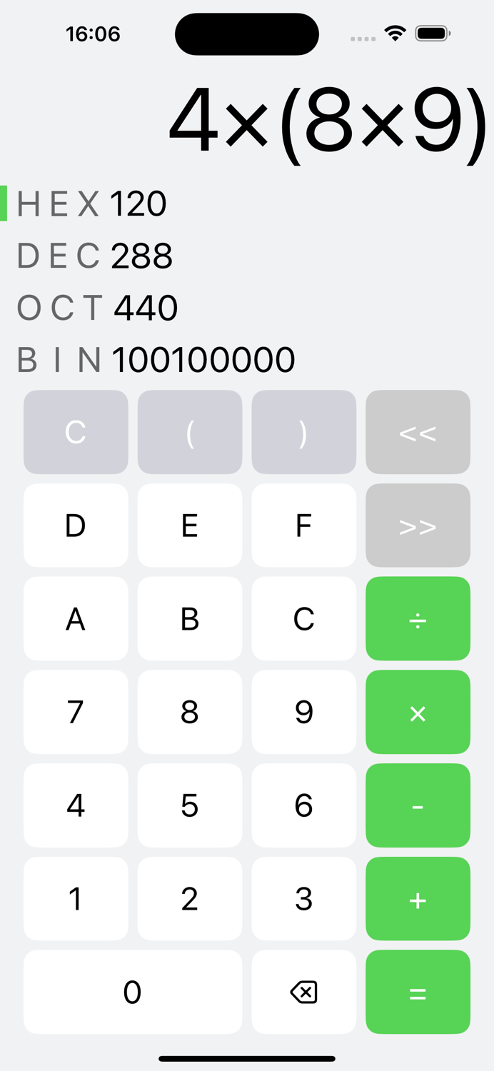 Programmer Calculator - Calc