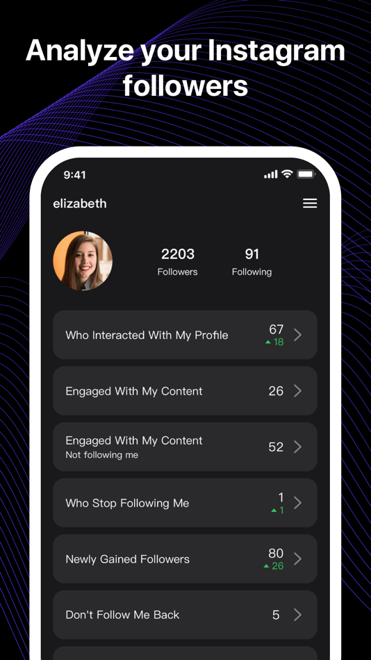 #1. iTrackr - Followers Reports (iOS) 由: OakCreek Techs