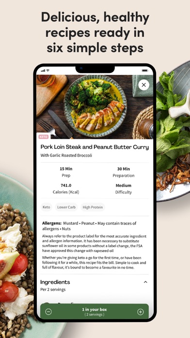 Green Chef: Healthy Recipes Screenshot