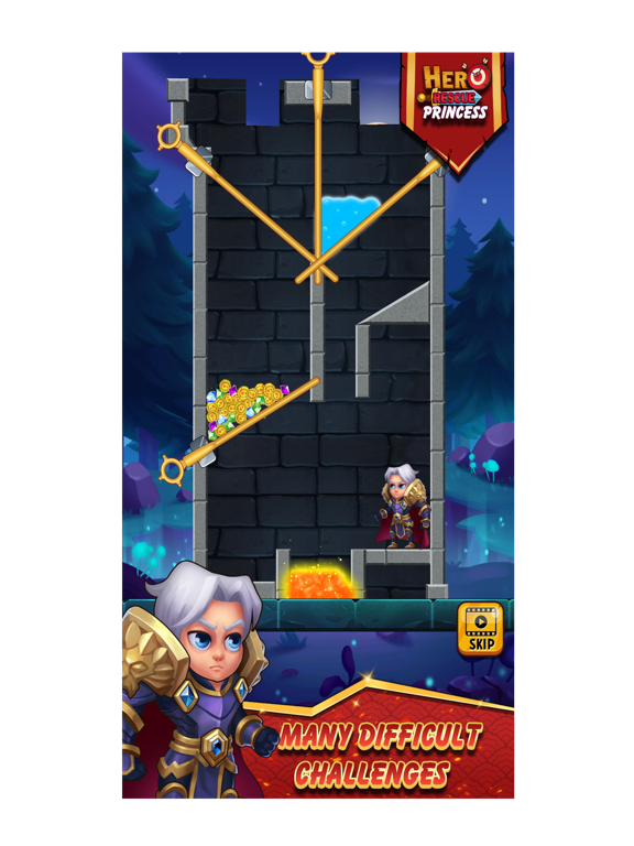 Screenshot #4 pour Hero Rescue - Pull Pin Puzzle