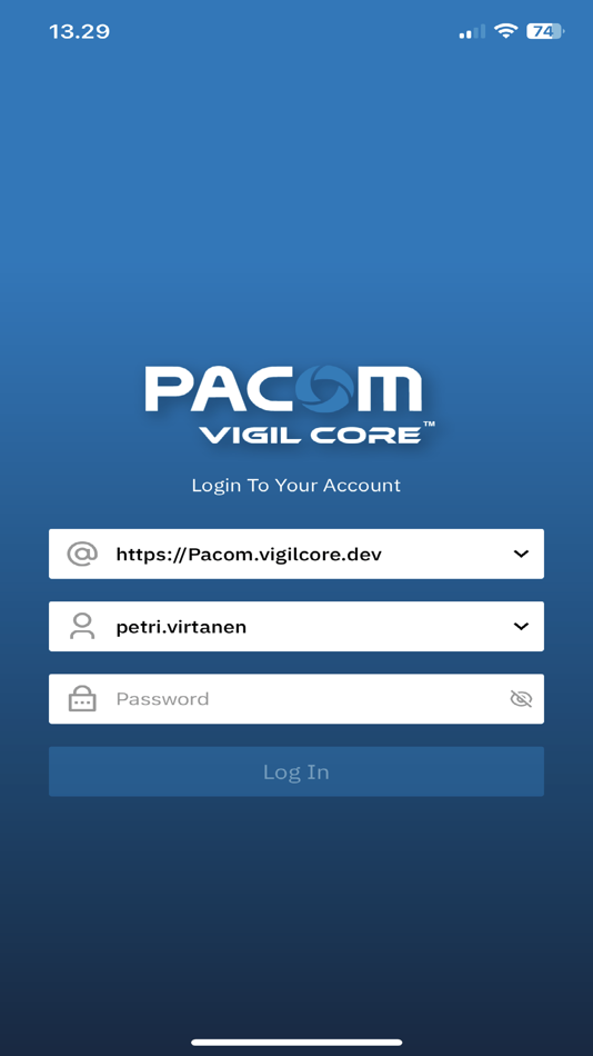 PACOM VIGIL CORE Manager - 1.2.0 - (iOS)