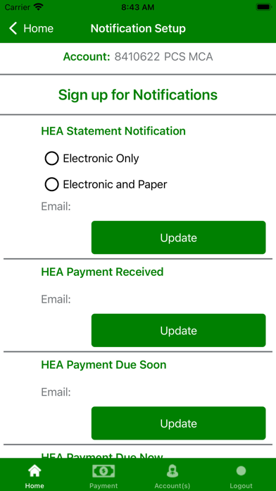 Highline Electric Association Screenshot