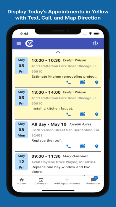 Contractor Pro App Screenshot