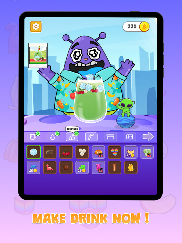 DIY Drink Bubble Tea Simulator