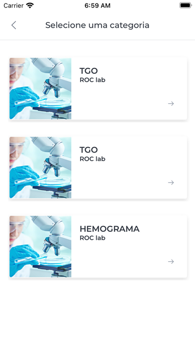 ROC Radiologia Natal Screenshot
