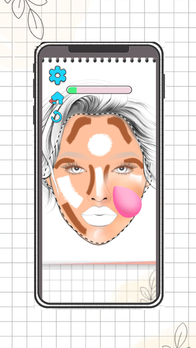 Face Chart - Makeup Guru Screenshot