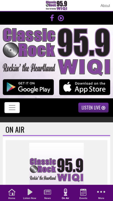 WIQI Classic Hits 95.9 App Screenshot