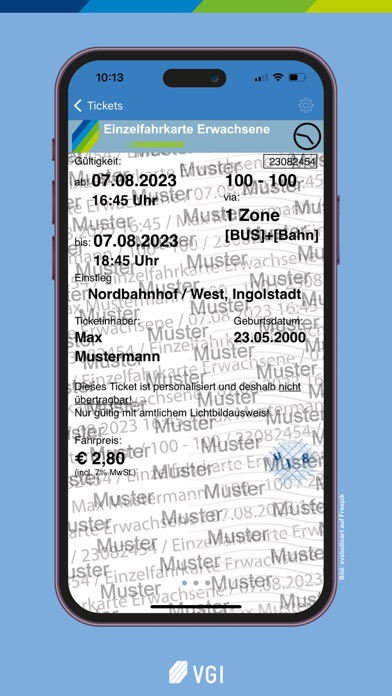 VGI App Ingolstadt Screenshot