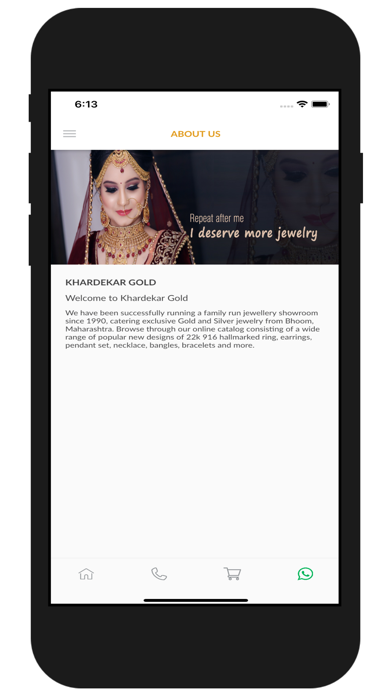 Khardekar Gold - Jewelry Store Screenshot